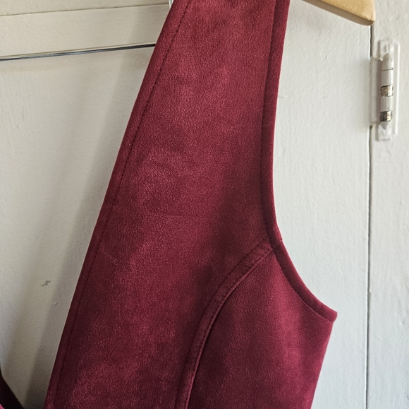 Forever 21 Mini burgundy dress Size L - Picture 11 of 11